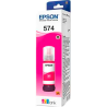 Botella de Tinta-Epson-Color Magenta-70 ml-Nuevo-Original-ECOTANK-574-Inyección de Tinta - T574320-AL Epson - 1