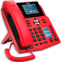 Teléfono IP Empresarial-FANVIL-16 lineas SIP-pantalla LCD de 3.5" a color-puertos Gigabit-IPv6-3 vías, PoE/DC - X5U-R FANVIL - 1