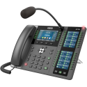 Teléfono IP Empresarial-FANVIL-20 lineas SIP-Micrófono Exterior-Bluetooth integrado-Puerto Gigabit-PoE-Soporte Ajustable - X210I