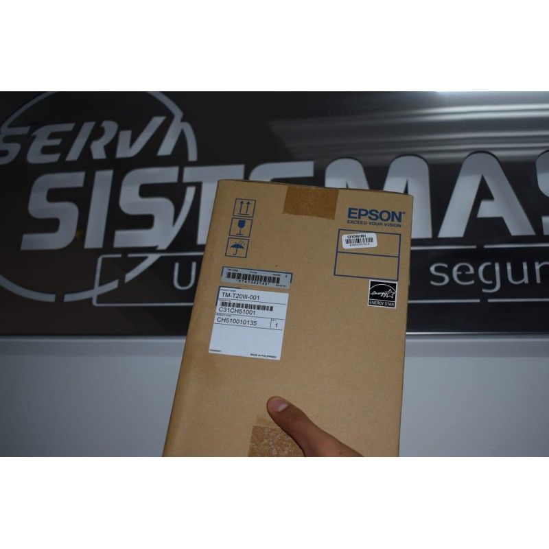 Impresora de recibos térmica POS - TM-T20III - USB - Serial Epson - 3