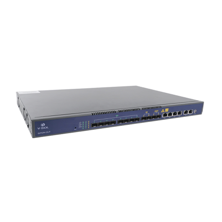 OLT GPON-V-SOL-8 Puerto GPON-8 Puertos Uplink-4 Puertos Gigabit Ethernet-2 Puertos SFP-1024 ONUs - V1600G-1B V-SOL - 1