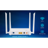 ONU Dual-V-SOL-EPON/GPON-2 puertos Gigabit-1 Puerto SC/UPC-1200 Mbps-Wi-Fi AC + - V2802DAC V-SOL - 1