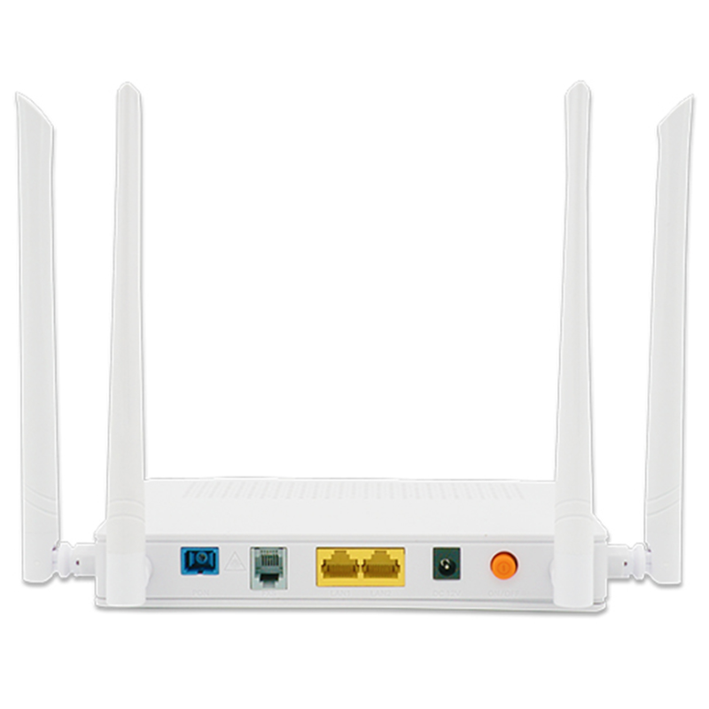 ONU Dual-V-SOL-EPON/GPON-1 puerto SC/UPC-2 puertos LAN Gigabit-1 puerto FXS-Wi-Fi AC de doble banda - HG323D-AC V-SOL - 1