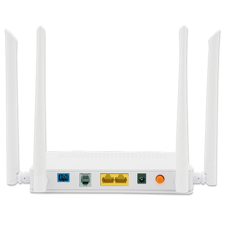 ONU Dual-V-SOL-EPON/GPON-1 puerto SC/UPC-2 puertos LAN Gigabit-1 puerto FXS-Wi-Fi AC de doble banda - HG323D-AC V-SOL - 1