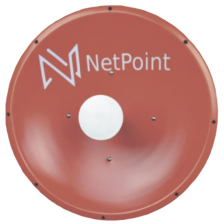 Antena-NetPoint-Direccional-37 dBi-4.9-6.4 GHz-4 ft-Incluye radomo, jumper y montaje de acero inoxidable - NPTR3 NetPoint - 2