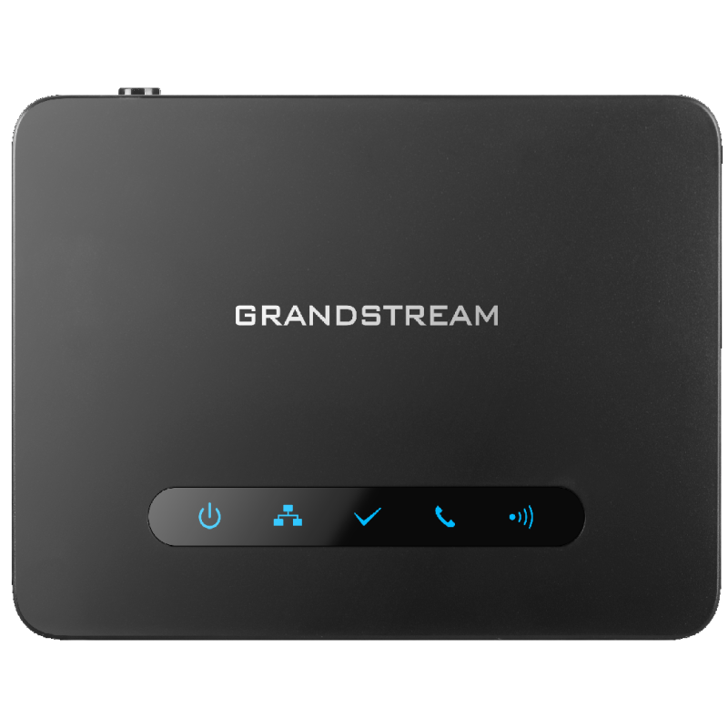 Repetidor-GRANDSTREAM-DECT-Hasta 300 m en Exterior y Hasta 50 m en Interior-Hasta 2 Llamadas HD Simultáneas - DP-760 GRANDSTREAM