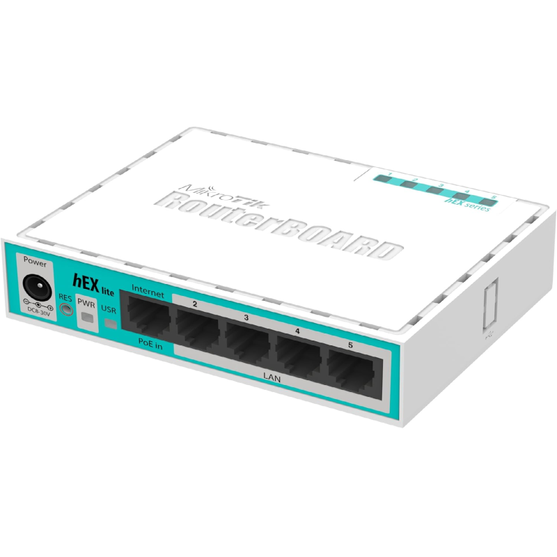 RouterBoard-MIKROTIK-5 Puertos Fast Ethernet-PoE pasivo - RB750R2 MIKROTIK - 1