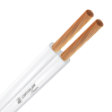 Cable Flexible Centelsa: Duplex de Cobre Aislado con PVC 60°C, 300V, 2x16AWG - Blanco, Rollo de 100 metros -  02DPB16 Centelsa -