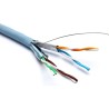 Cable F/UTP Cat 6A CM Gris de 305 metros: Solución Confiable para Cableado Estructurado - Siemon - 19SC9A6M4-A5 Siemon - 1