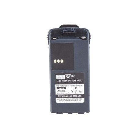 Batería de Ni-MH-TXPRO-2300 mAh-Para radios Motorola-Clip incluido-Para ambientes extremos - TX-PMNN-4018H TXPRO - 1