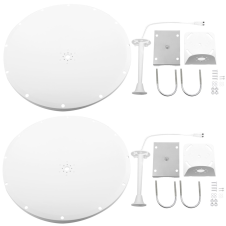 Kit de 2 Antenas Parabólicas-TXPRO-4.8 - 6.5 GHz-28 dBi-Conectores N-Macho-Frecuencia Extendida - TXP-D4865-28-N-KIT2 TXPRO - 1