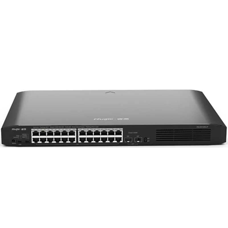 Switch-RUIJIE-Gestionable en la Nube-24 Puertos Gigabit-+ 2 SFP-370W- PoE/PoE+ - RG-ES226GC-P Ruijie - 2