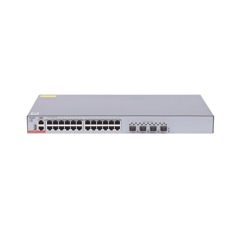 Switch-RUIJIE-24 puertos Gigabit-4 SFP-Capa 3 - RG-S5300-24GT4XS-E Ruijie - 1