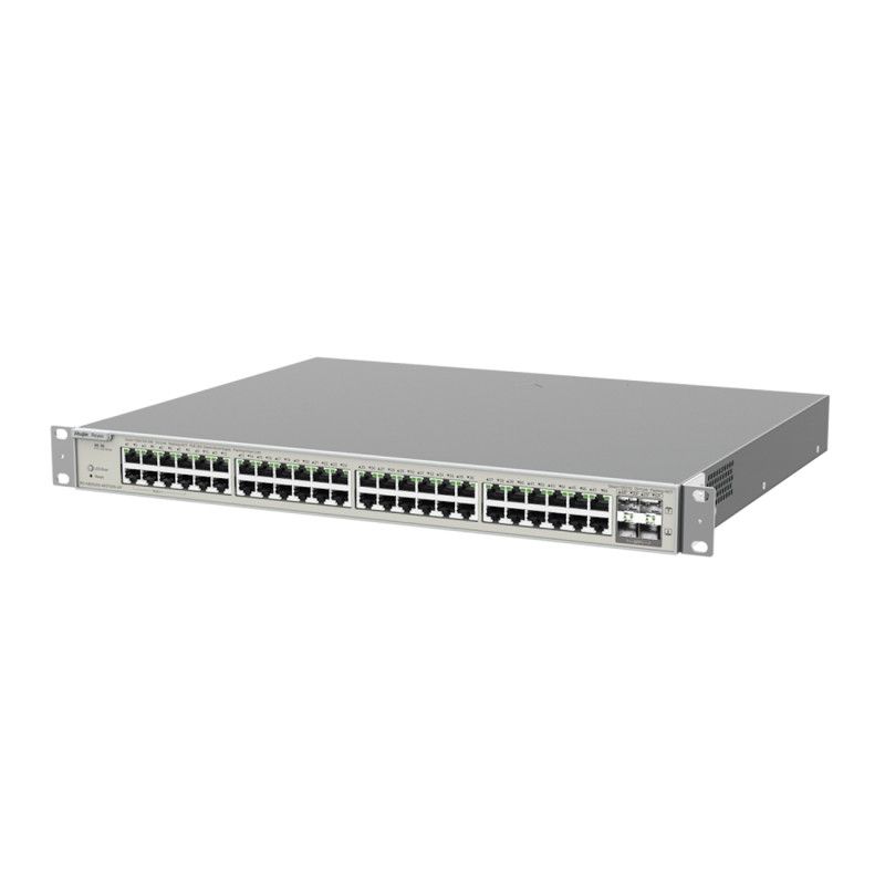 Switch-RUIJIE-PoE-Capa 3-48 Puertos Gigabit-4 SFP+ Uplink - RG-NBS5200-48GT4XS-UP Ruijie - 1