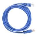 Cable de red Patch Core 2Mts - Cat5e Ethernet RJ45 - 45PAT2MBL SES - 1