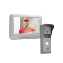 Kit de Videoportero-HIKVISION-Pantalla LCD a Color de 7"-Para Exterior IP65 - DS-KIS203-T Hikvision - 1