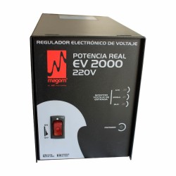 Regulador Electrónico-PPA-220Vac-Rango de Entrada 170-2 KVA - EV2000220V ppa - 2