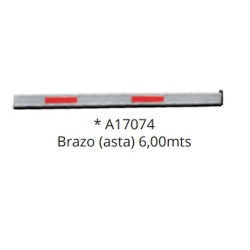 Brazo-PPA-6,00mts-RECTANGULAR-Compatible con Barrera - A17074 ppa - 1