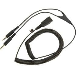 Jabra - Cable para auriculares - miniconector (M) a Desconexión rápida (M) - 8734-599 Jabra - 1