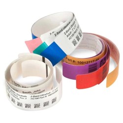 Etiqueta de impresión térmica Z-Band - Adhesivo permanente - 10007746K Zebra - 1