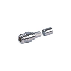 Conector N Hembra-Times Microwave-Plegable-Con Pin Cautivo para Cables RG8 LMR-400 - EZ-400-NF-X Times Microwave - 2