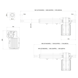 Pivo Piston Condominium Super - 720mm ppa - 3