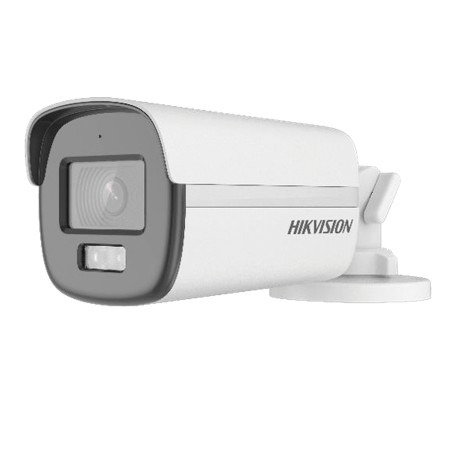 Cámara Tipo Bala-HIKVISION-2 Megapixel-Lente 2.8 mm-Luz Blanca 40 mts-TVI-AHD-CVI-CVBS-dWDR - DS2CE12DF0TFS Hikvision - 1