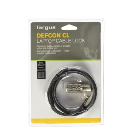 Candado con cable DEFCON CL Combination Lock Targus - PA410U-71 Targus - 2