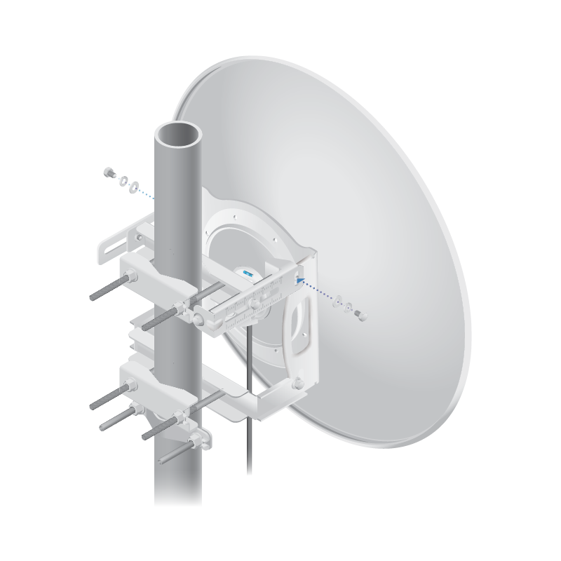 Radio enlace PTP UBIQUITI PBE-5AC-620 5GHz PowerBeam AC Ubiquiti - 2