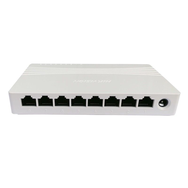 Conmutador de escritorio no administrado Gigabit de 8 puertos - DS-3E0508D-E Hikvision - 1