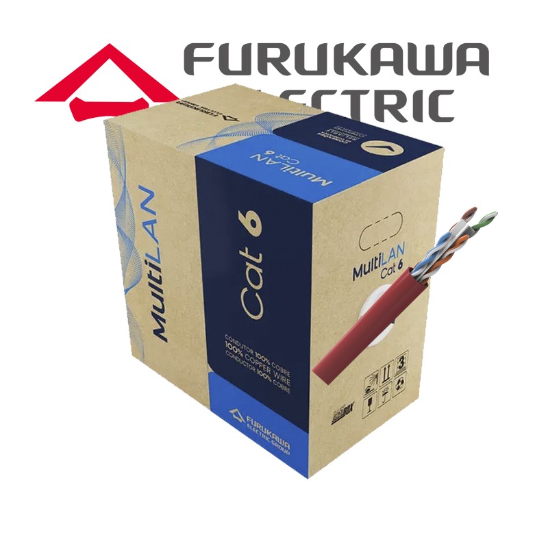 Cable Multilan Cat.6 U/UTP CM x 305m - 23400149 FURUKAWA - 2