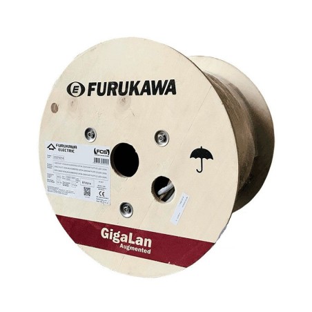 Cable F/UTP Cat 6A LS0H Gris de 305m - Furukawa: Calidad y Seguridad Garantizadas - 19FK23370091 FURUKAWA - 2