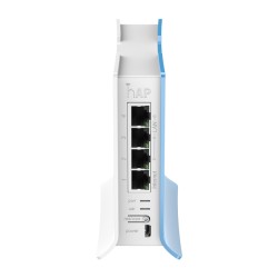 hAP lite TC - 4 Puertos Fast Ethernet, Wi-Fi 2.4 GHz 802.11 b/g/n y base - RB941-2ND-TC MIKROTIK - 2