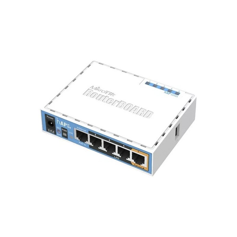 hAP - 4 Puertos Fast Ethernet y Wi-Fi 2.4 GHz 802.11 b/g/n - RB951UI-2ND MIKROTIK - 2