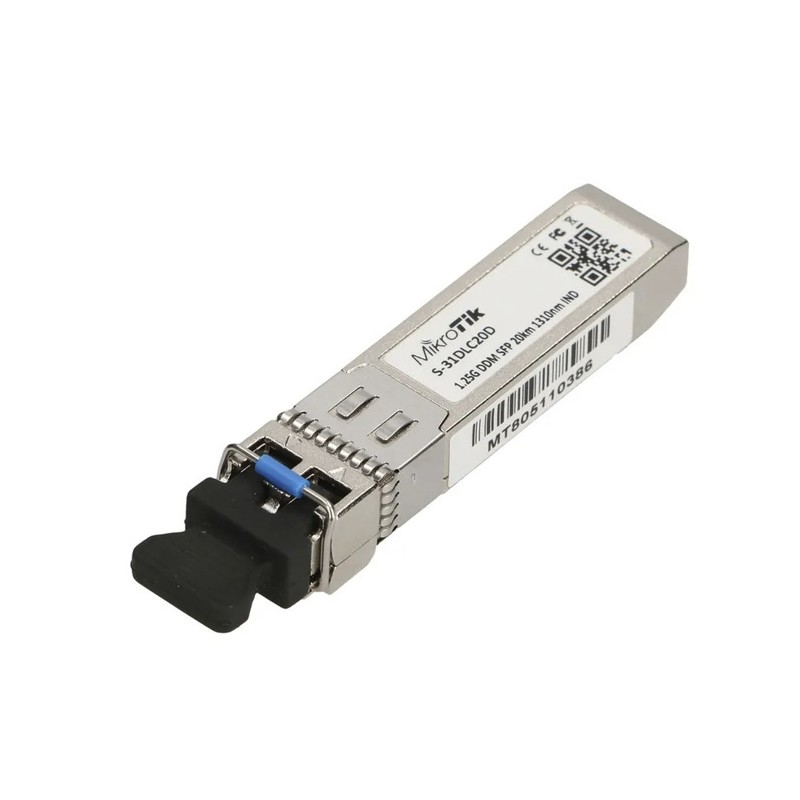 Transceptor MiniGbic SFP 1.25G LC Duplex para fibra Mono Modo 20 KM - S-31DLC20D MIKROTIK - 2