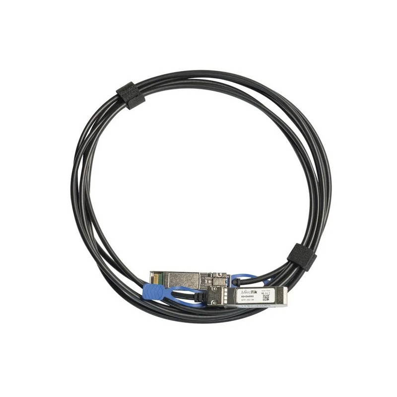 Cable de conexión directa 1 Metro SFP/SFP+/SFP28 1G/10G/25G - XS+DA0001 MIKROTIK - 2