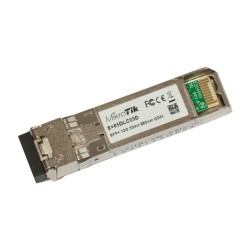 Transceptor MiniGbic SFP+ 10G LC Duplex para fibra Multi Modo 300mts - S+85DLC03D MIKROTIK - 1