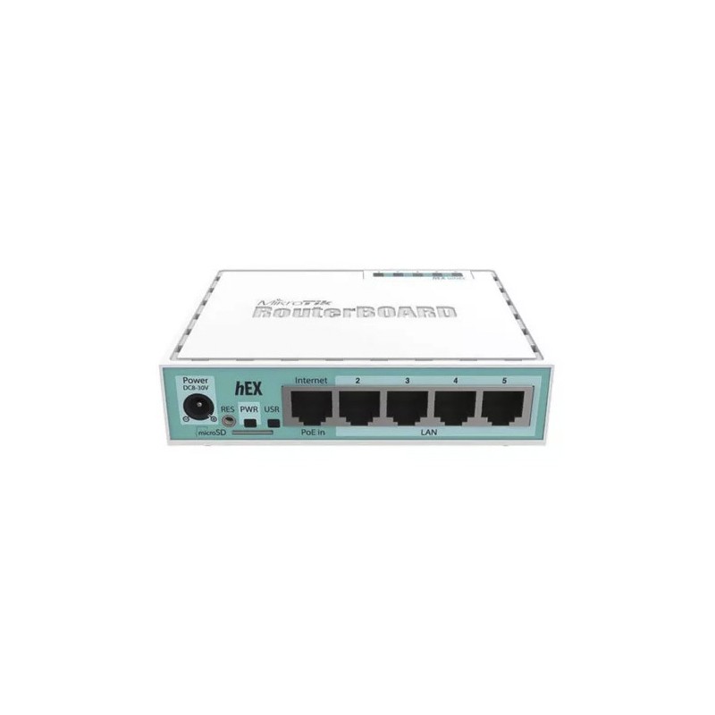 hEX - RouterBoard, 5 Puertos Gigabit Ethernet - RB750GR3 MIKROTIK - 1