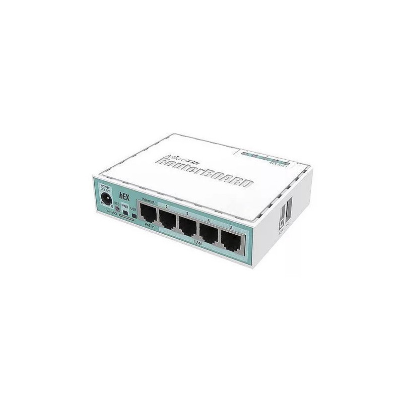 hEX - RouterBoard, 5 Puertos Gigabit Ethernet - RB750GR3 MIKROTIK - 2