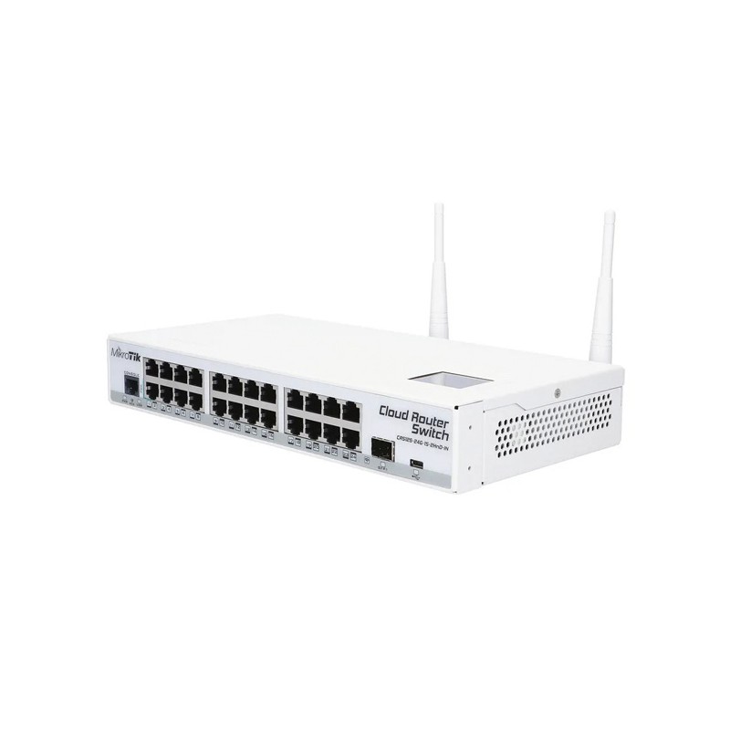 Cloud Router Switch CRS125-24G-1S-2HnD-IN 24 Puertos Gigabit Ethernet, 1 Puerto SFP, 802.11b/g/n - CRS125-24G-1S-2HND-IN MIKROTI