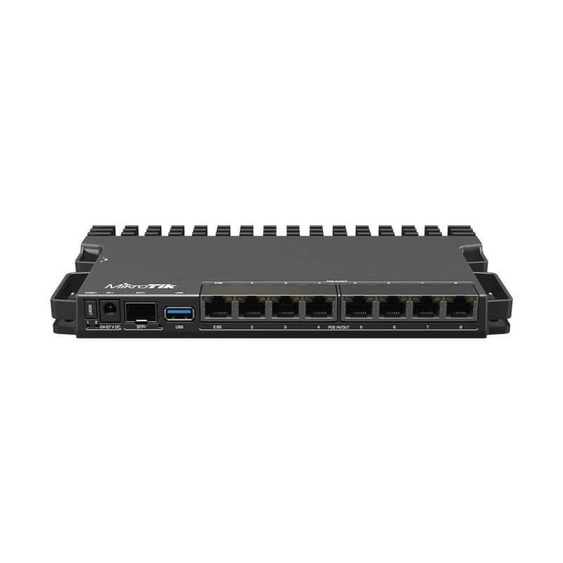 RB5009UPr+S+IN - 8 puertos PoE in/out, 1 SFP+, Solo RouterOS v7 MIKROTIK - 2