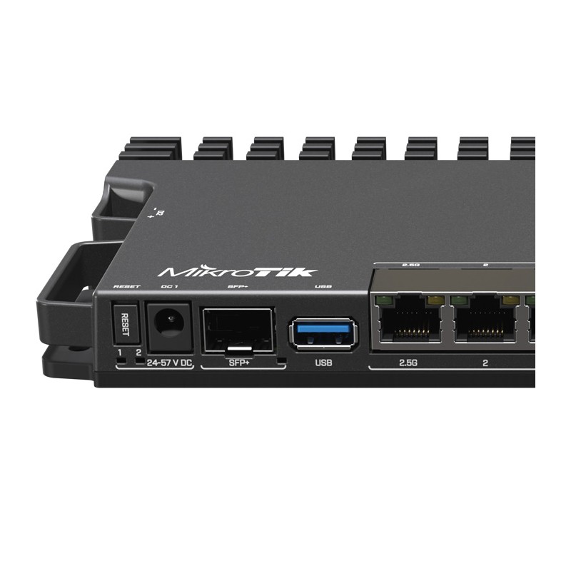 RB5009UPr+S+IN - 8 puertos PoE in/out, 1 SFP+, Solo RouterOS v7 MIKROTIK - 3