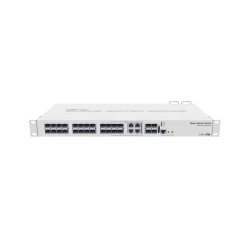 Cloud Router Switch Administrable L3, 4 puertos - TP/SFP, 20 Puertos SFP, 4 Puertos SFP+ - CRS328-4C-20S-4S+RM MIKROTIK - 2