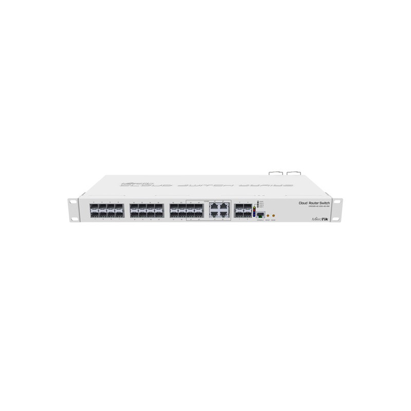 Cloud Router Switch Administrable L3, 4 puertos - TP/SFP, 20 Puertos SFP, 4 Puertos SFP+ - CRS328-4C-20S-4S+RM MIKROTIK - 2