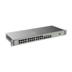 Switch No PoE - 28 Puertos Gigabit Capa 2, 24 x 10/100/1000Base-T + 4 Puertos SFP - RG-NBS3100-24GT4SFP-V2 Ruijie - 1