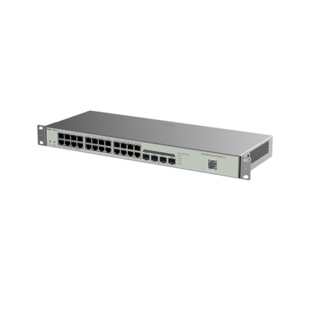 Switch No PoE - 28 Puertos Gigabit Capa 2, 24 x 10/100/1000Base-T + 4 Puertos SFP - RG-NBS3100-24GT4SFP-V2 Ruijie - 2