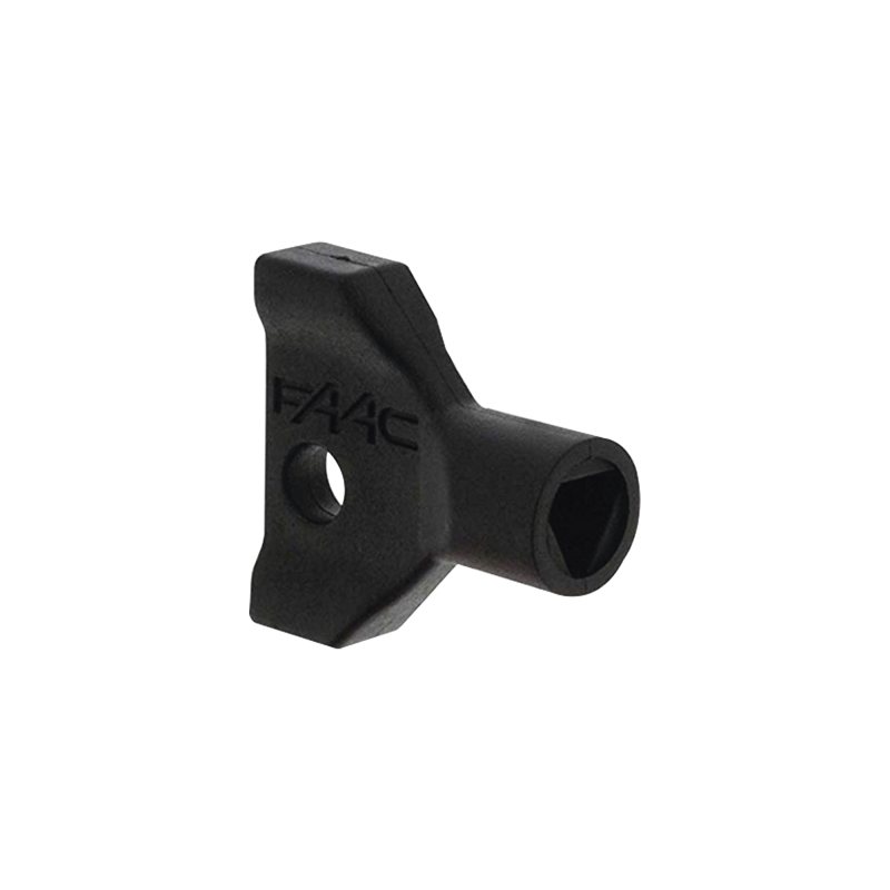 Llave Triangular de Desbloqueo Para barreras FAAC - 713002  - 2