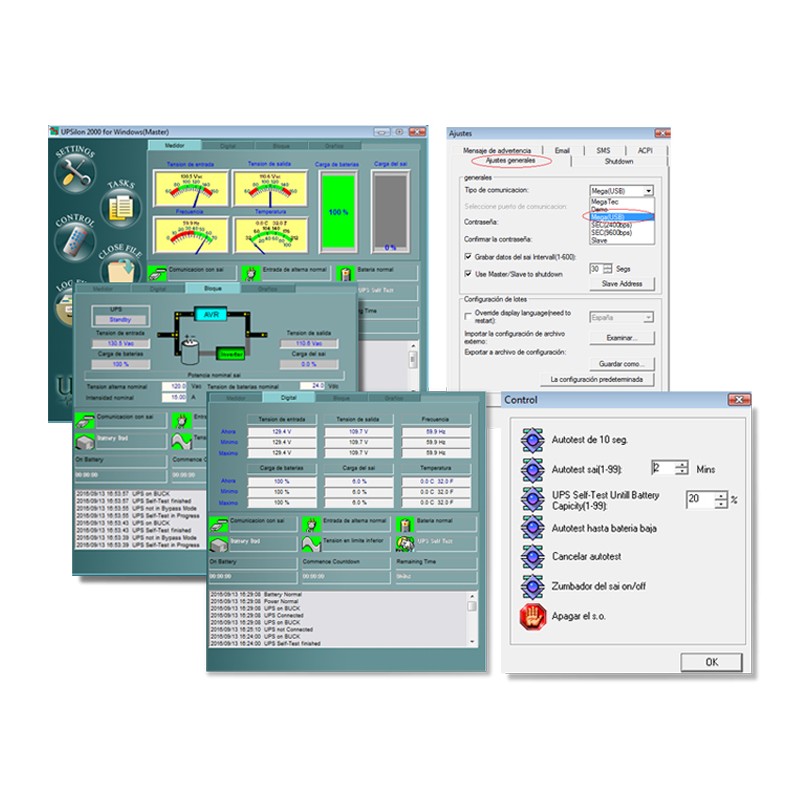 R-Smart2000: UPS Interactivo de Línea de 2000VA para Hogar y Oficina - R-SMART-2010 cdp - 3