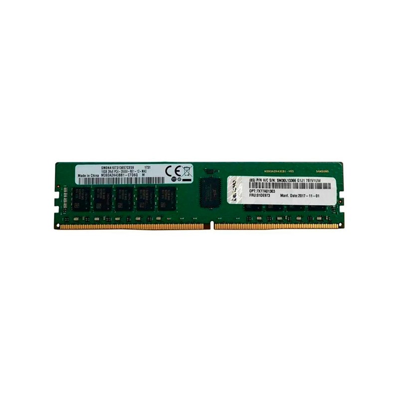 Memoria ram para equipos Lenovo - ThinkSystem 16GB TruDDR4 2666MHz -  4ZC7A08699 Lenovo - 2