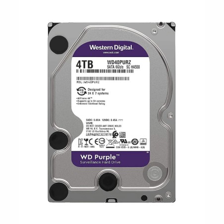 Disco duro-Western Digital-4TB-Para Videovigilancia - WD43PURZ Western Digital - 1